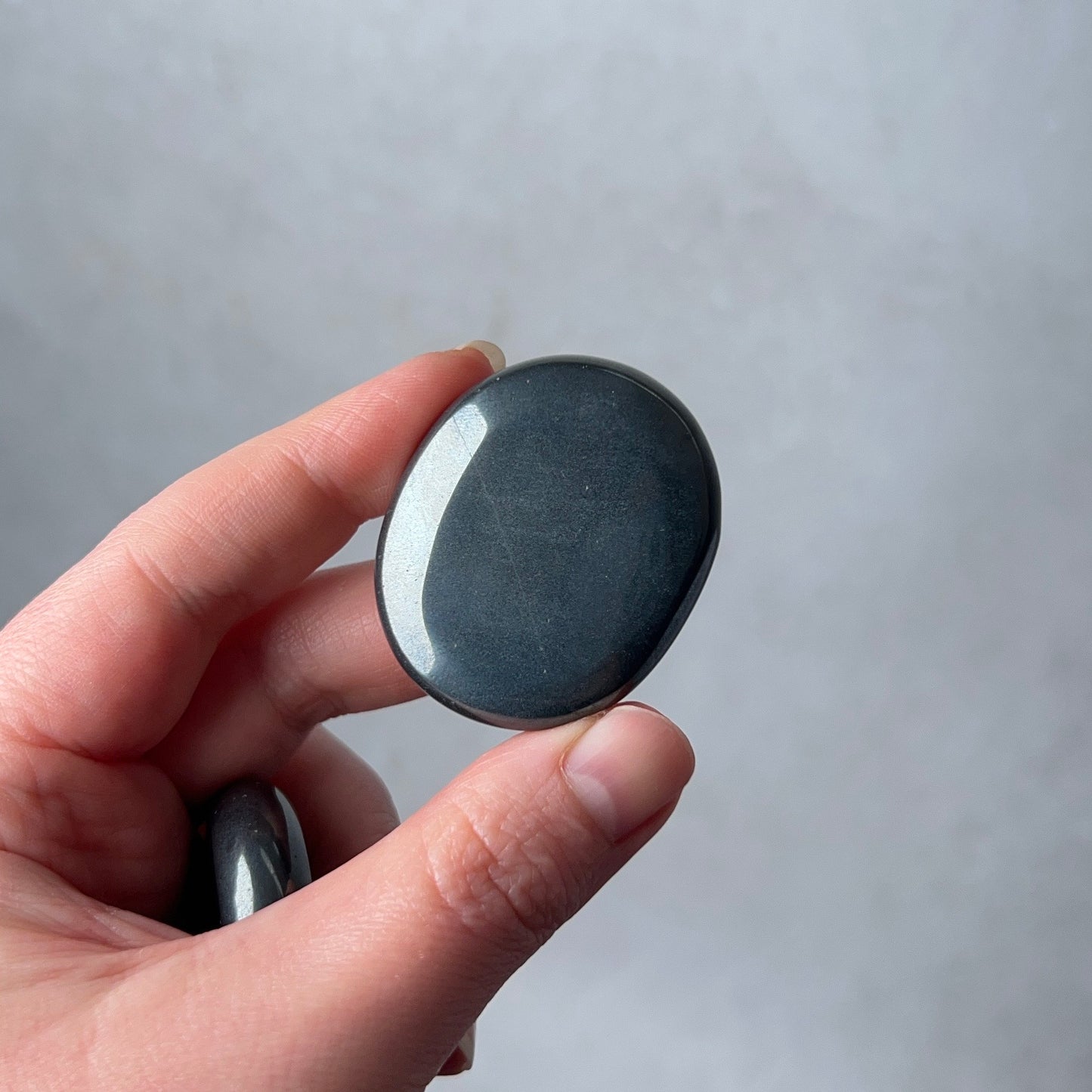 Hematite Pocket Stone | Hematite Crystal Palm