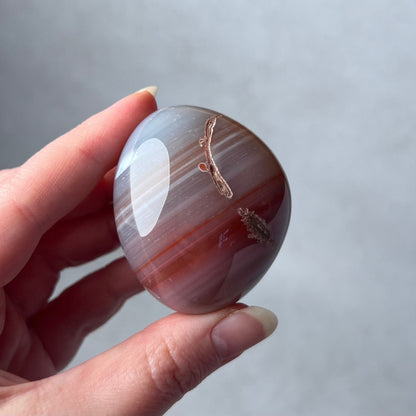 Agate Palm | Agate Crystal Palm Stone