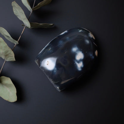 Orca Agate Freeform | Polished Orca Agate Crystal