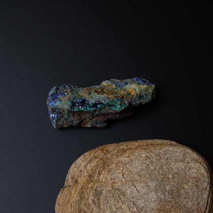 Azurite Malachite Specimen | Azurmalachite Raw Crystal