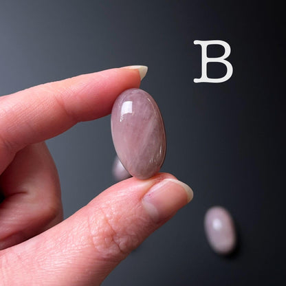 Purple Rose Quartz Shivas | Lavender Rose Quartz Shiva Lingam Crystal