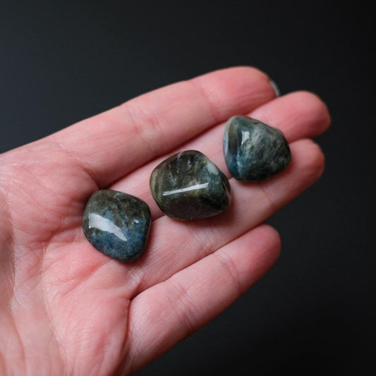 You Choose! Dianite Tumble | Siberian Blue Jade Tumbled Crystal