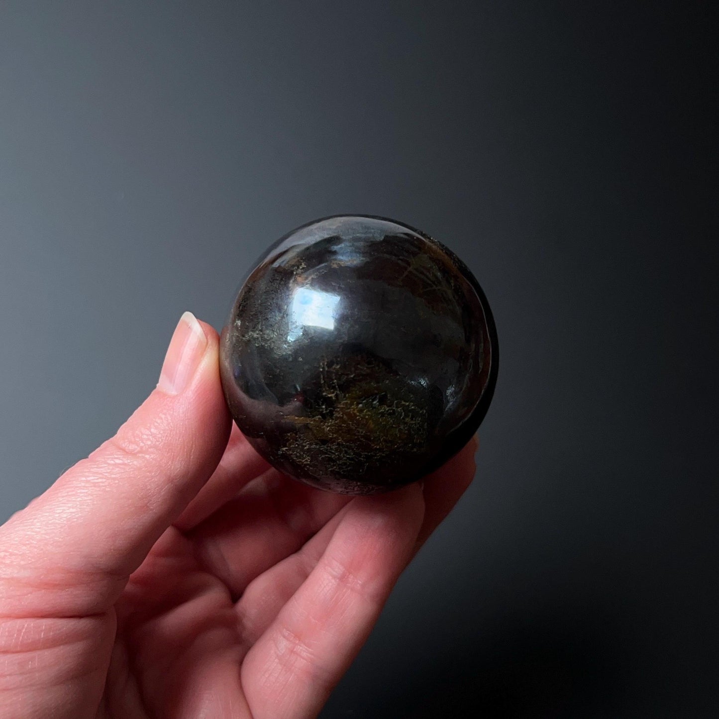 Covellite Sphere | Polished Covellite Crystal Sphere