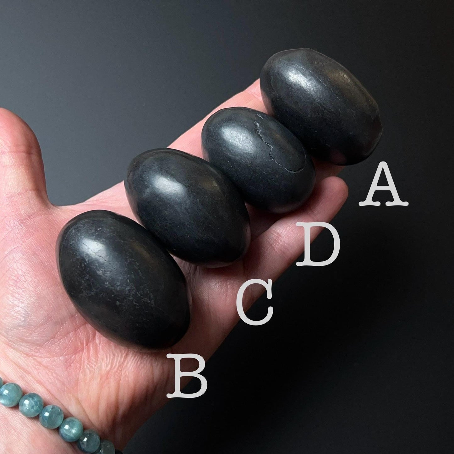 You Choose! Shungite Palms | Shungite Crystal Palmstone