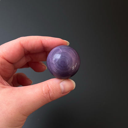 Silky Fluorite Sphere | Beautiful Fluorite Crystal Sphere