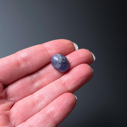 Gem Tanzanite Tumble | Translucent Tanzanite Tumbled Crystal