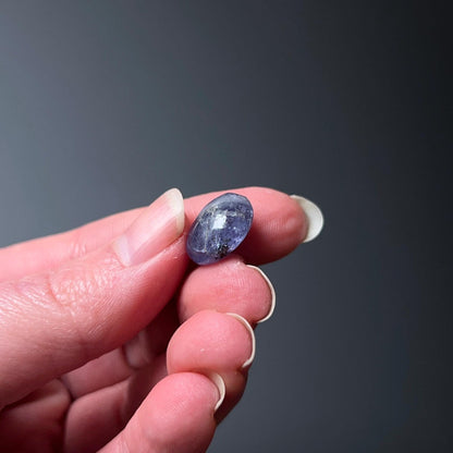 Gem Tanzanite Tumble | Translucent Tanzanite Tumbled Crystal