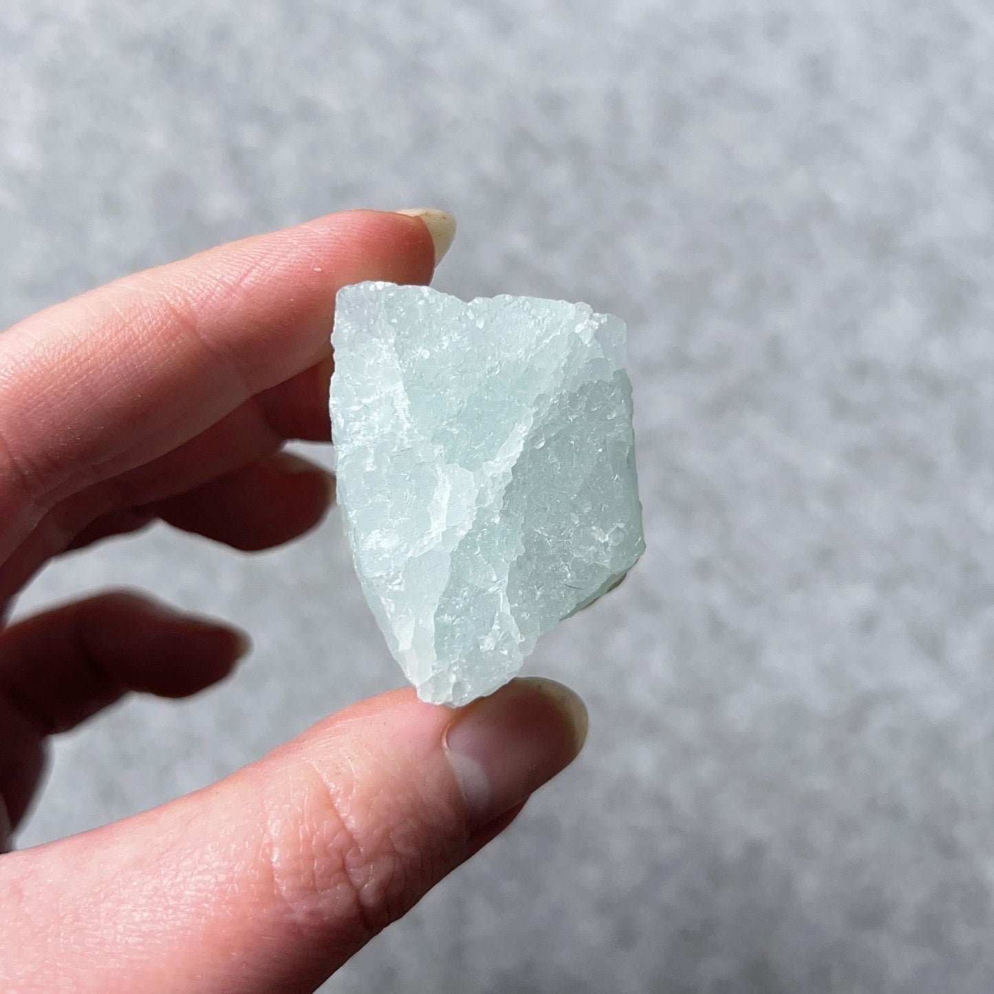 Raw Caribbean Calcite Specimen | Blue Calcite Raw Crystal