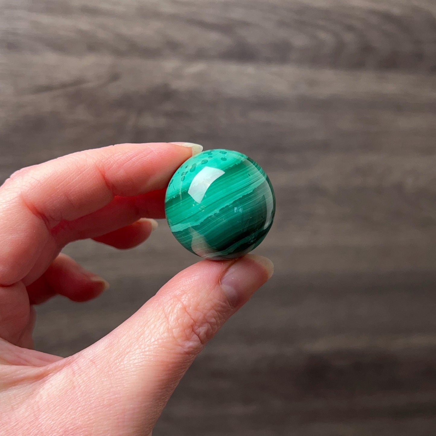 Stunning Malachite Sphere | Malachite Crystal Sphere