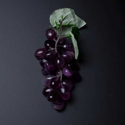 Fluorite Grape Bunch | Unique Artificial Crystal Grapes