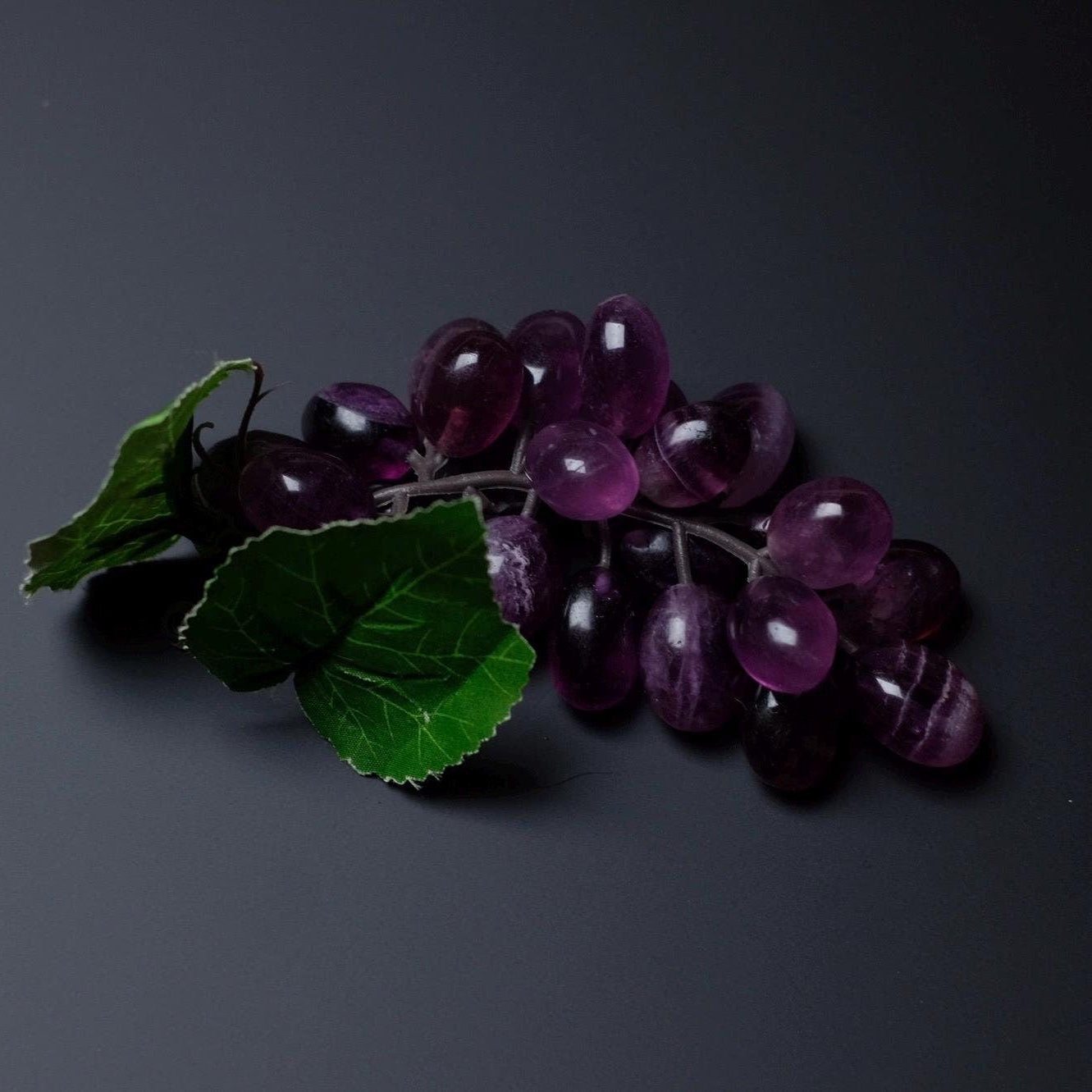 Fluorite Grape Bunch | Unique Artificial Crystal Grapes