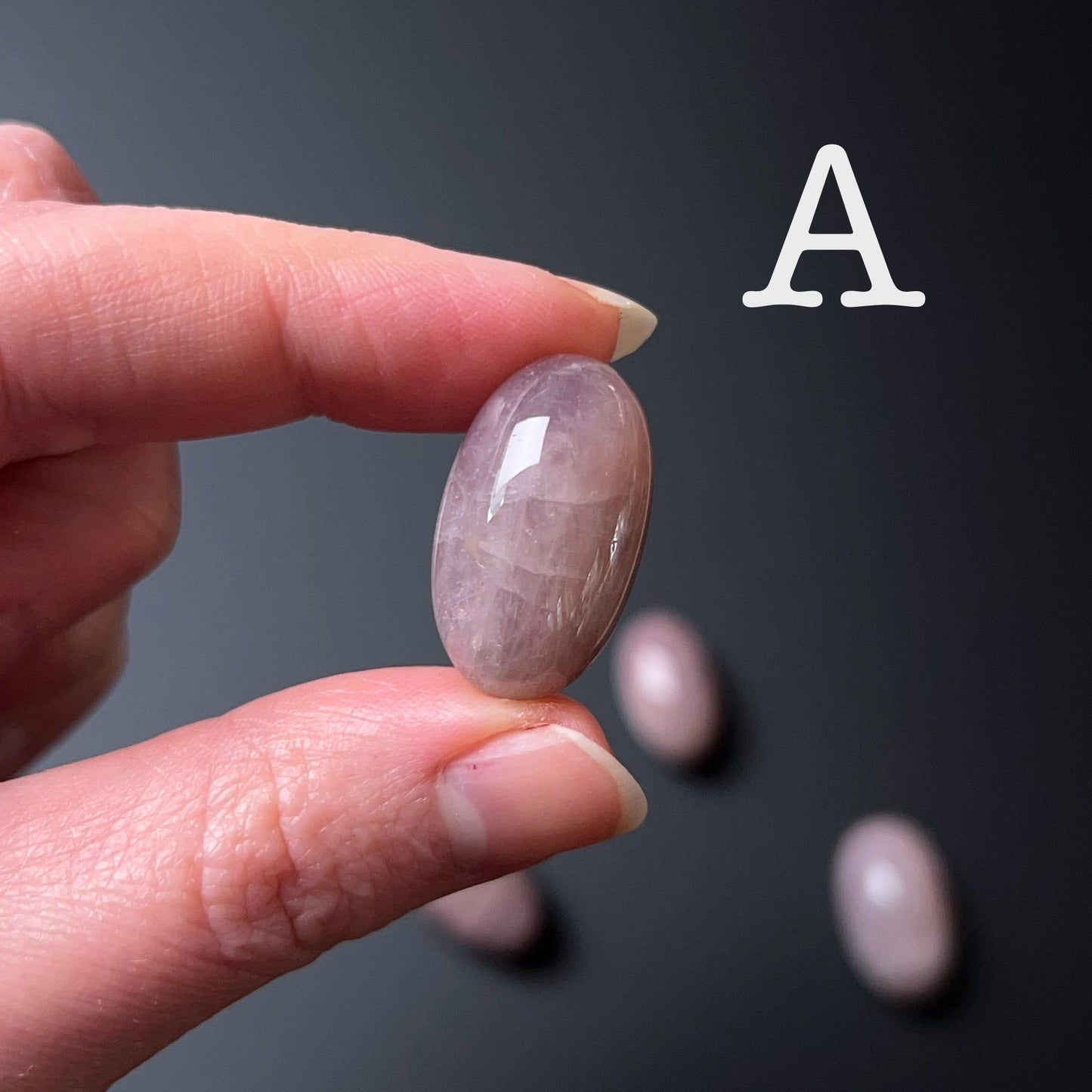 Purple Rose Quartz Shivas | Lavender Rose Quartz Shiva Lingam Crystal