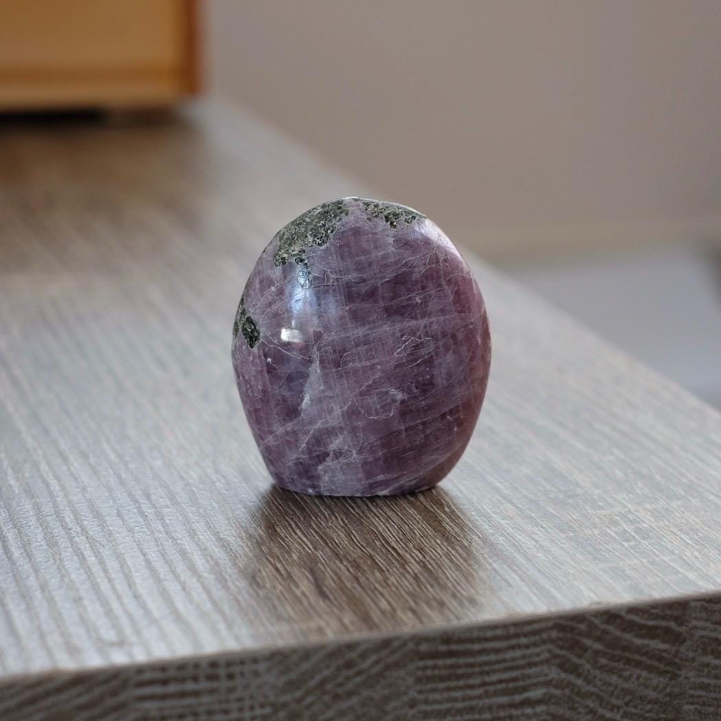 Purple Anhydrite Freeform | Polished Crystal Freeform