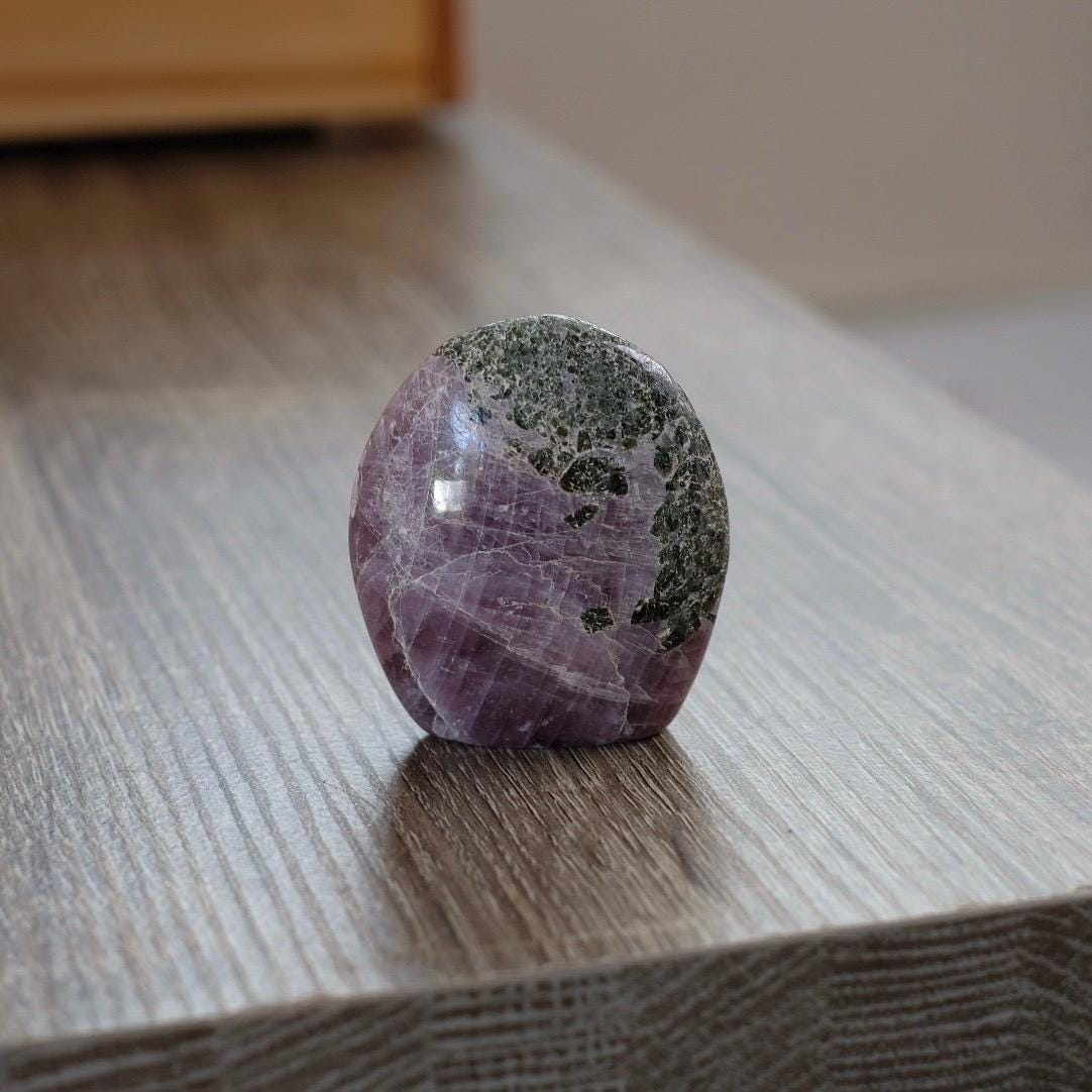 Purple Anhydrite Freeform | Polished Crystal Freeform