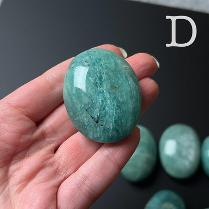 You Choose! Amazonite Palm | Amazonite Crystal Palm Stone