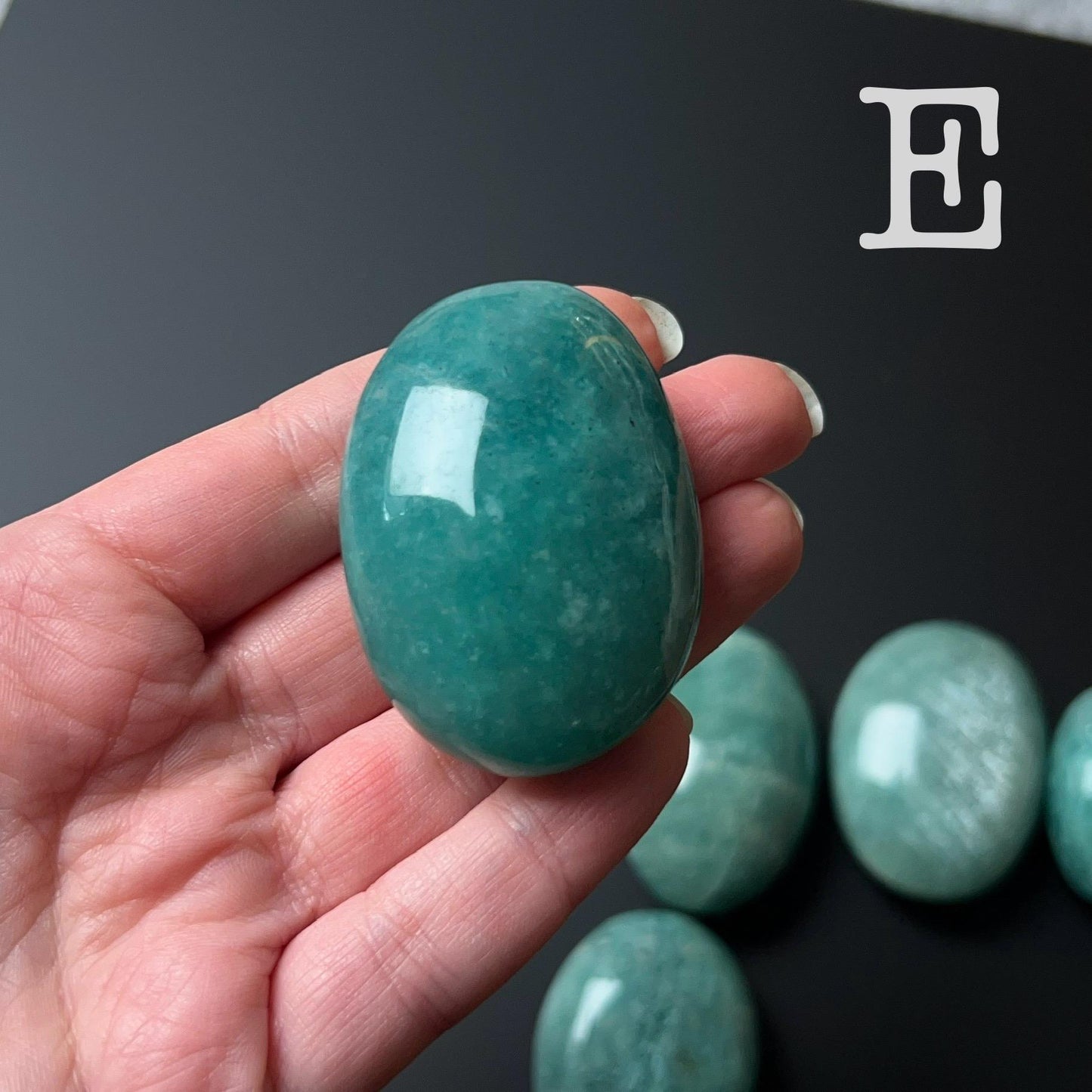 You Choose! Amazonite Palm | Amazonite Crystal Palm Stone