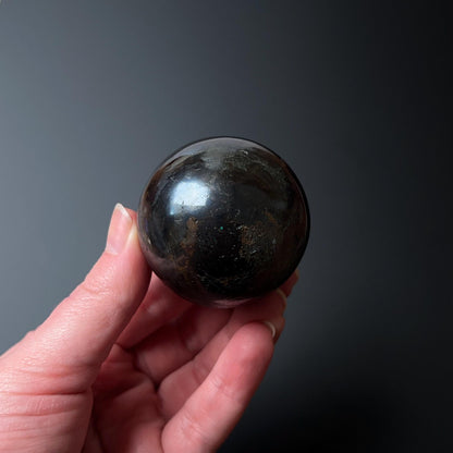 Covellite Sphere | Polished Covellite Crystal Sphere