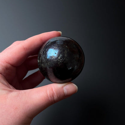 Covellite Sphere | Polished Covellite Crystal Sphere