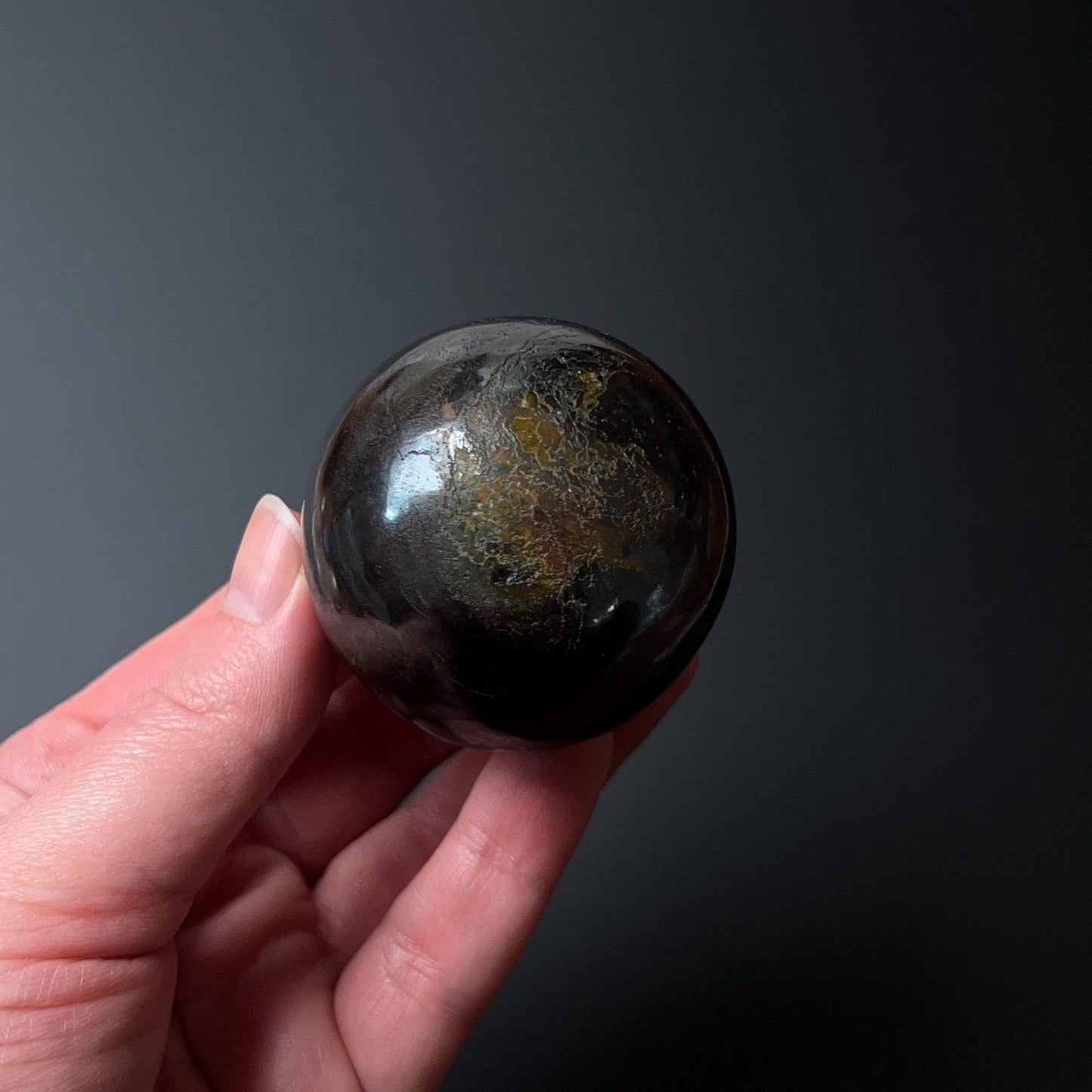 Covellite Sphere | Polished Covellite Crystal Sphere