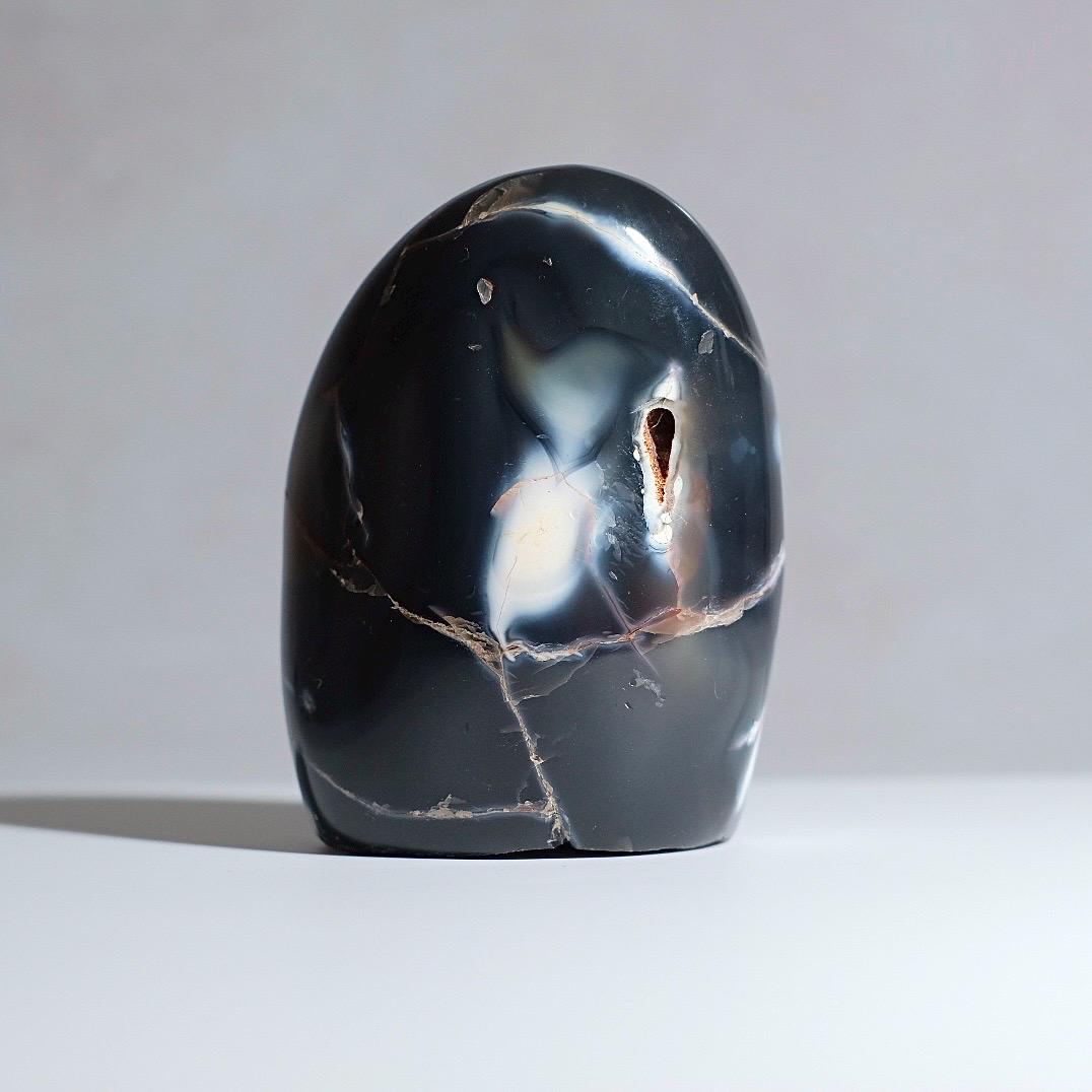 Orca Agate Freeform | Polished Orca Agate Crystal