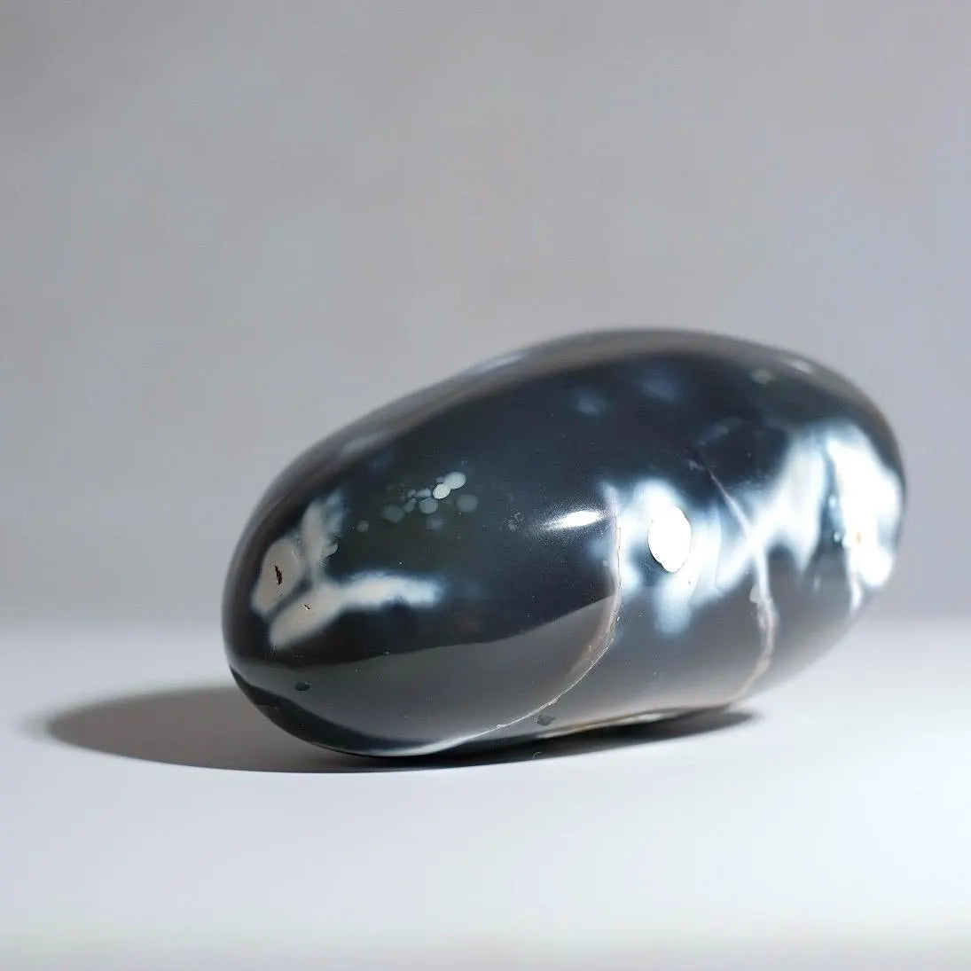 Orca Agate Freeform | Polished Orca Agate Crystal