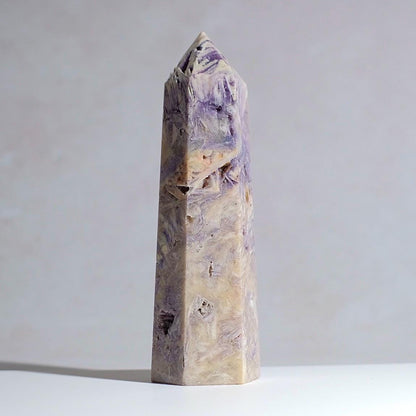 Opalized Sagenitic Fluorite Point | Sagenite Fluorite Crystal Tower