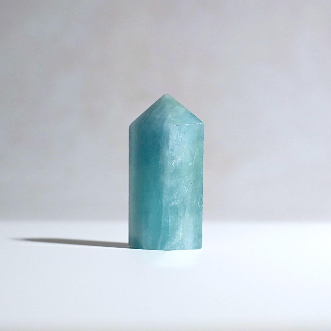 Blue Aquamarine Point | Aquamarine Crystal Tower