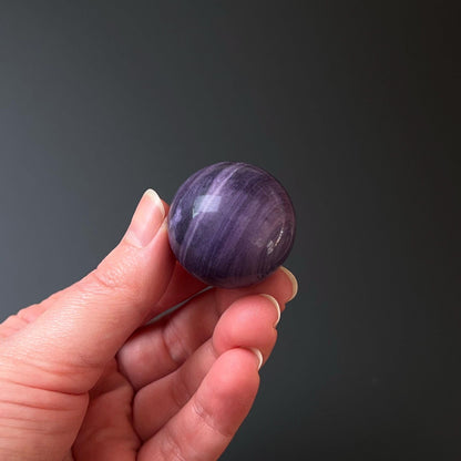 Silky Fluorite Sphere | Beautiful Fluorite Crystal Sphere