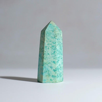 Peruvian Chrysocolla Point | Blue Chrysocolla Crystal Tower