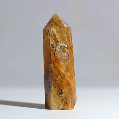 Dendritic Golden Healer Point | Golden Healer Quartz Crystal Tower