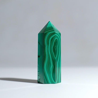 Stunning Malachite Point | Malachite Crystal Tower