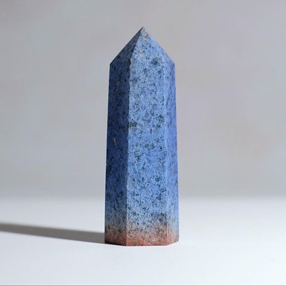 Dumortierite Point | Blue Aventurine Crystal Tower