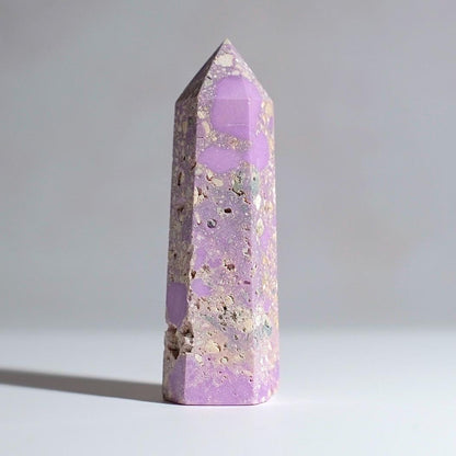 Rare Phosphosiderite Point | Pink Phosphosiderite Crystal Point