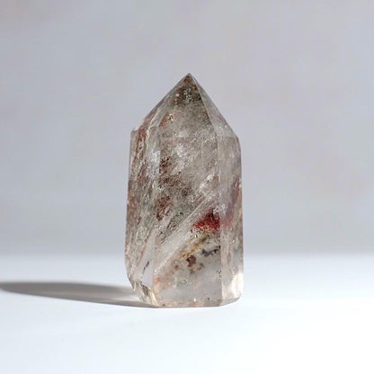 Garden Quartz Point | Lodolite Quartz | Dream Quartz Crystal Tower