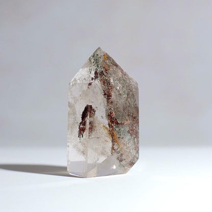 Garden Quartz Point | Lodolite Quartz | Dream Quartz Crystal Tower