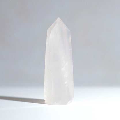 Girasol Quartz Point | Milky Moon Quartz Tower