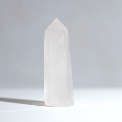 Girasol Quartz Point | Milky Moon Quartz Tower