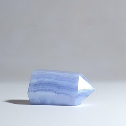 Blue Lace Agate Point | Blue Lace Agate Crystal Tower