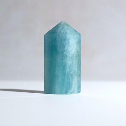 Blue Aquamarine Point | Aquamarine Crystal Tower