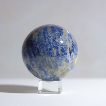 Rare Sodalite + Cancrinite Sphere | Sodalite Crystal Sphere