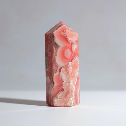 Rhodochrosite Tower | Rhodochrosite Crystal Point