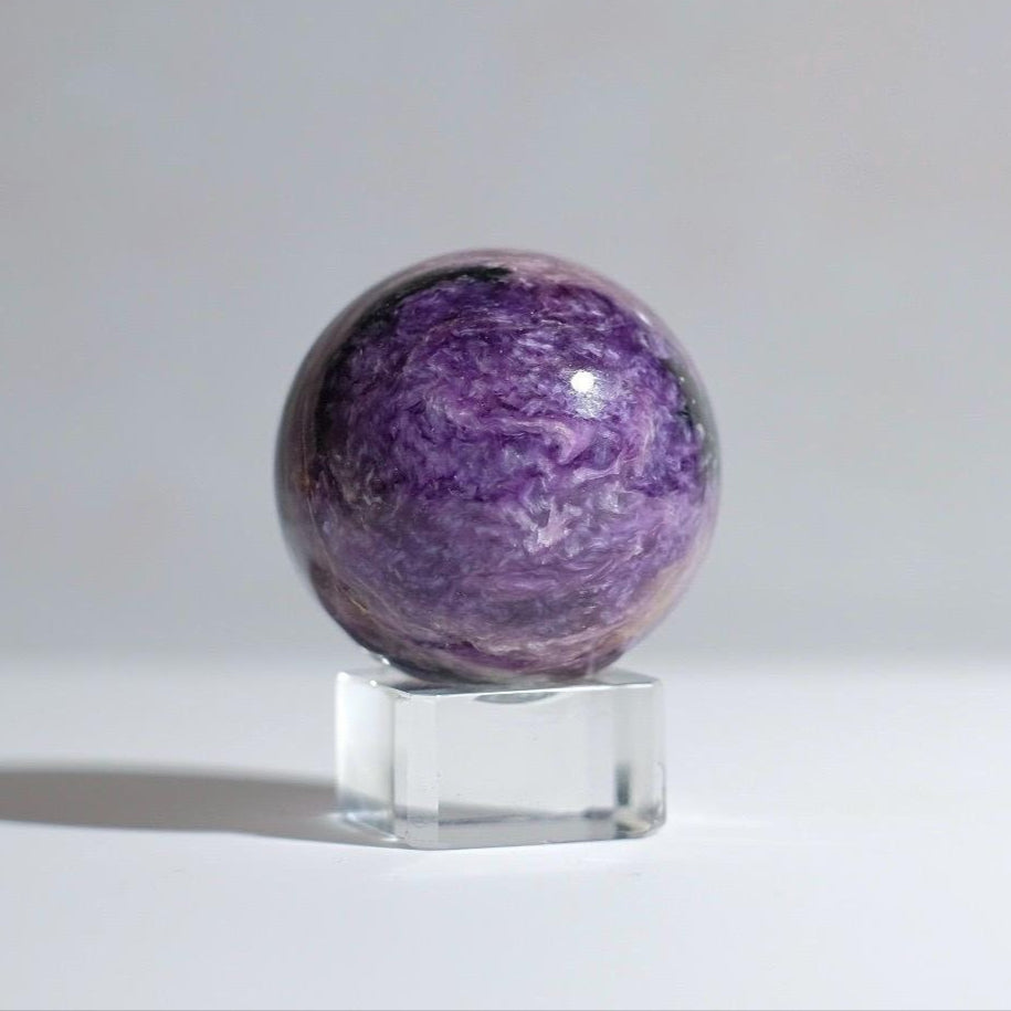 Purple Charoite Sphere | Charoite Crystal Sphere