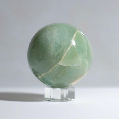 Garnierite Sphere | Green Moonstone Crystal Sphere