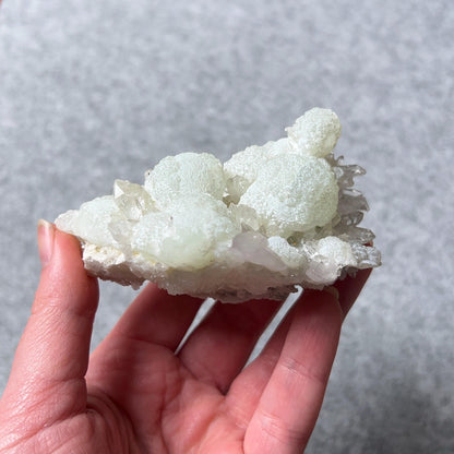 Prehnite & Quartz Cluster | Prehnite Natural Crystal Specimen