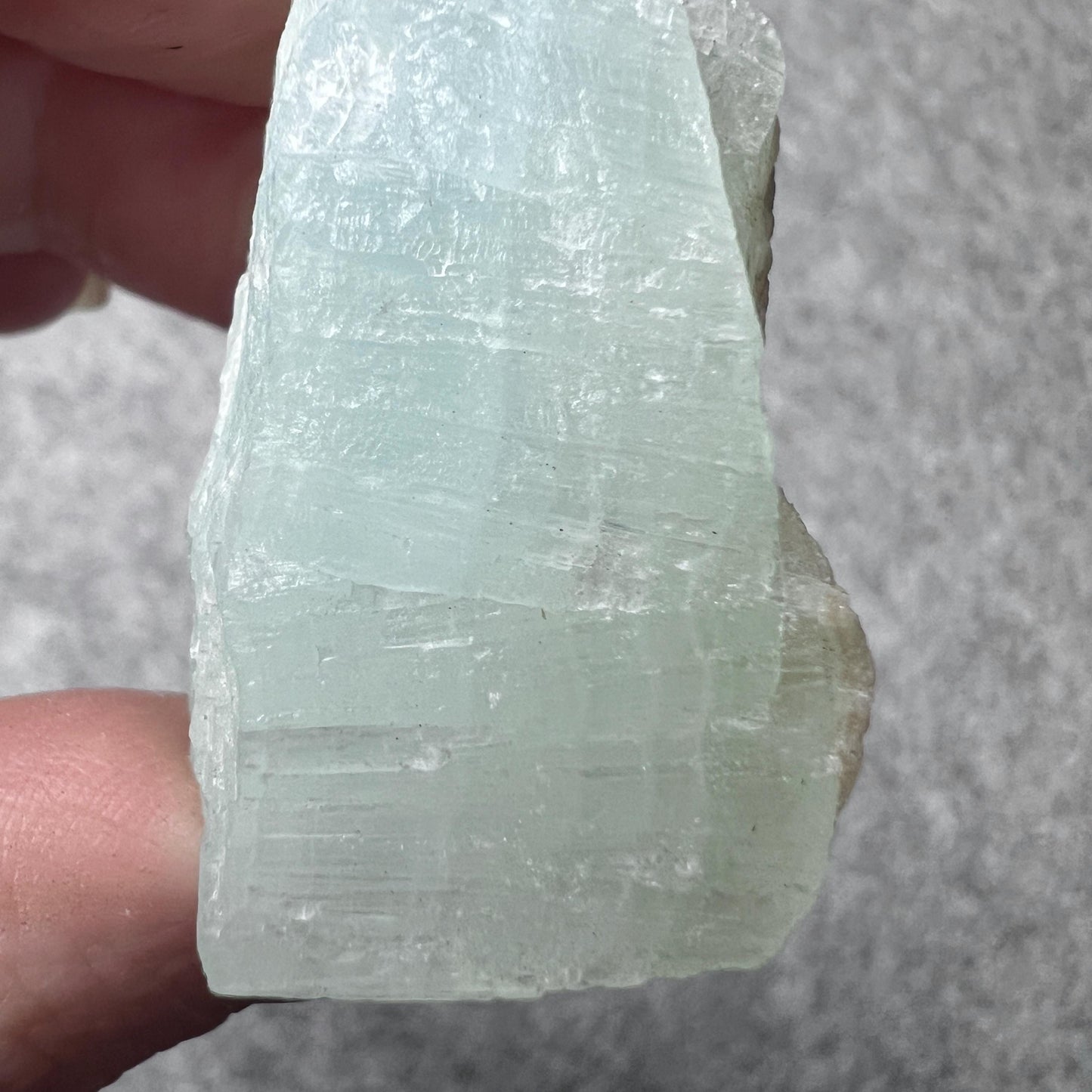 Raw Caribbean Calcite Specimen | Blue Calcite Raw Crystal