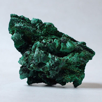 Large Velvet Malachite Specimen | Fibrous Malachite Natural Crystal