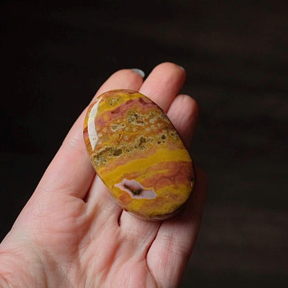 Ocean Jasper Palm | Ocean Jasper Crystal Palmstone