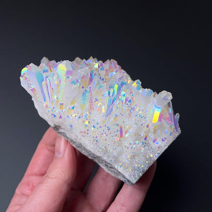 Angel Aura Quartz Cluster | Aura Crystal Cluster