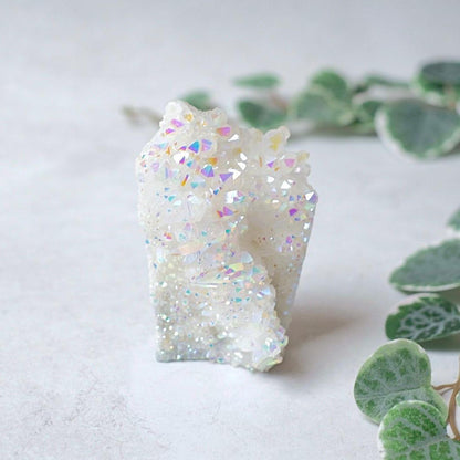 Angel Aura Quartz Cluster | Aura Crystal Cluster