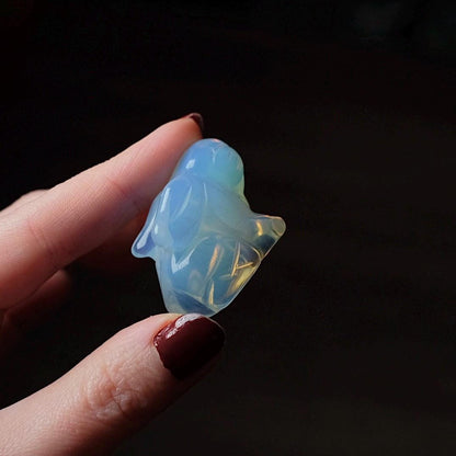 Opalite Rabbit Carving | Bunny | Crystal Animal Figure